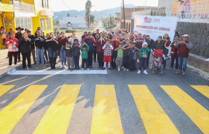 La alcaldesa Tonantzin Fernández fortalece la movilidad con la inauguración de vialidades en San Pedro Cholula