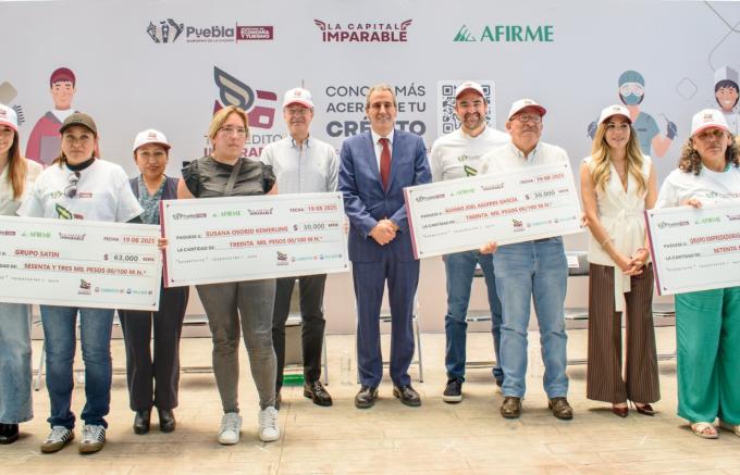 Entregó Gobierno de la Ciudad más de 3 mil préstamos de Tu Crédito Imparable y generó una derrama económica por más de 41 mdp