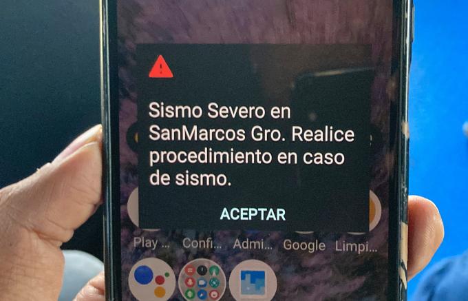 Sismo con epicentro en San Marcos, Guerrero, se percibe en Puebla