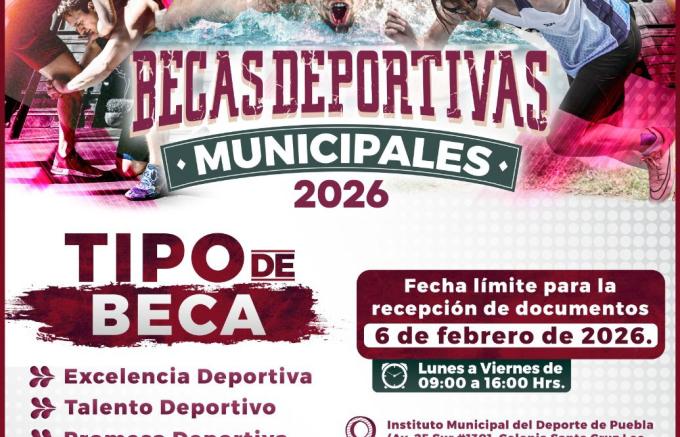 El Gobierno de la Ciudad lanza convocatoria para las Becas Deportivas Municipales 2026