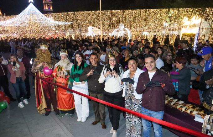 Encabezó la alcaldesa Tonantzin Fernández la Caravana de la Transformación en San Pedro Cholula