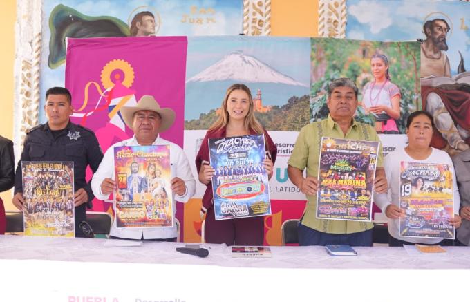 Anunciaron Feria Patronal de San Salvador Chachapa 2026
