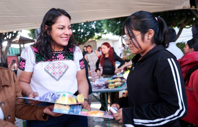 Reconoció la alcaldesa Guadalupe Cuautle a medios y periodistas en encuentro anual