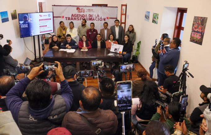 Gobierno de Cholula respalda al Gobierno de la presidenta de México en la defensa de la soberanía nacional