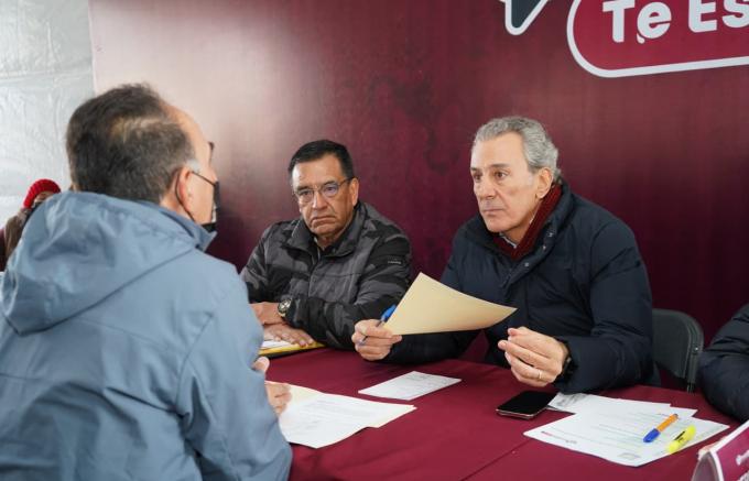 El alcalde José Chedraui atendió a vecinos de la colonia El Patrimonio durante la jornada El Día del Pueblo, La Capital te Escucha 