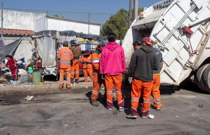 Gobierno de Pepe Chedraui realiza acciones de limpieza en Villa Verde