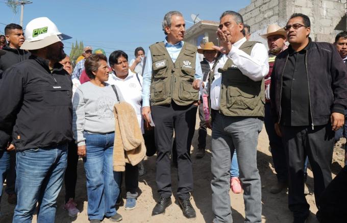 SUPERVISA JOSÉ CHEDRAUI REHABILITACIÓN DE PUENTE VEHICULAR EN SAN PABLO XOCHIMEHUACAN