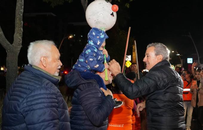 Puebla capital se llenó de magia con el Desfile de Reyes Magos