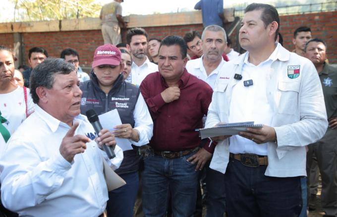 Supervisó el gobernador Alejandro Armenta avance de obras en la microrregión de Xicotepec