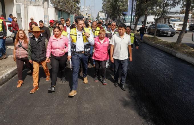 Gobierno Estatal transforma carretera Puebla - Tlaxcala; registra 40 por ciento de avance