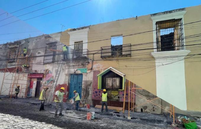 Ayuntamiento de Puebla da nueva imagen al Barrio de El Alto y al Templo de Balvanera 