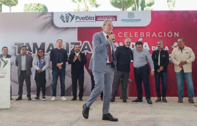 El alcalde José Chedraui fortalece tradiciones mexicanas con personal del Gobierno de la Ciudad