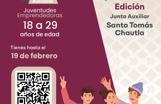 Ayuntamiento de Puebla impulsa el talento emprendedor juvenil en Juntas Auxiliares