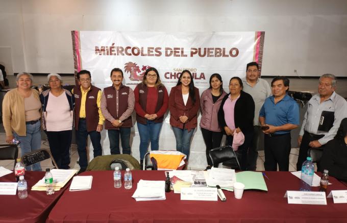 Atendió la alcaldesa Tonantzin Fernández a ciudadanos en el Miércoles del Pueblo