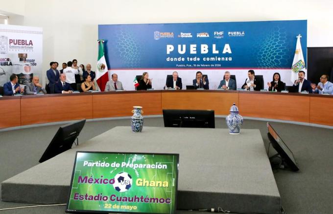 Puebla albergará el México vs Ghana de preparación