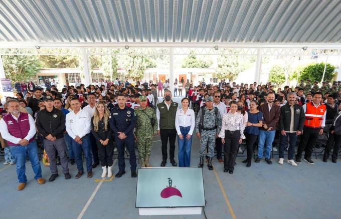 Fortalece Ayuntamiento de Puebla el bienestar social con Senderos de Paz en FOVISSSTE San Roque 