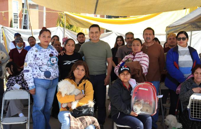 Gobierno de la Ciudad realizpo jornadas de bienestar animal en diversas colonias