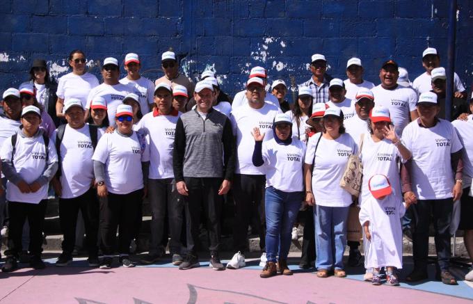 Realizó el Gobierno de la Ciudad Jornada de Pintura en Cancha La Rosa