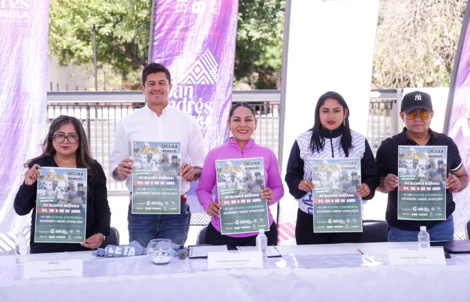 San Andrés anunció la sexta edición del Cholula Games con Causa 2026