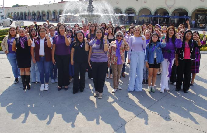 Reafirma Tonantzin Fernández compromiso con los derechos, la dignidad y la igualdad de las mujeres