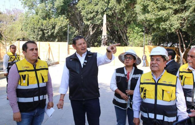 Supervisó el gobernador Alejandro Armenta los trabajos de rehabilitación en el Paseo Bravo