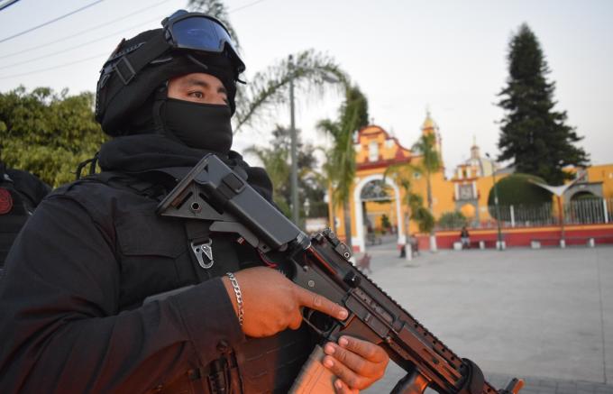 Con estrategia de seguridad del gobierno de San Pedro Cholula baja 30.87% la incidencia delictiva en el municipio
