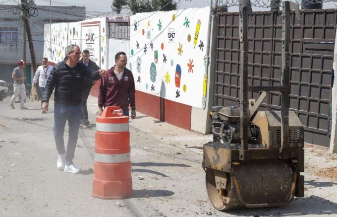 Fortalece Gobierno de la Ciudad Campaña Capitalina Bacheando Puebla 2026