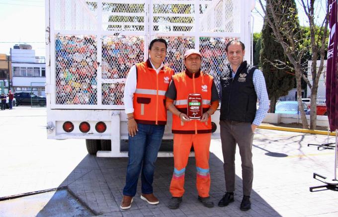 Se suma OOSL al programa Canchas por Latas con donación de 50 mil piezas