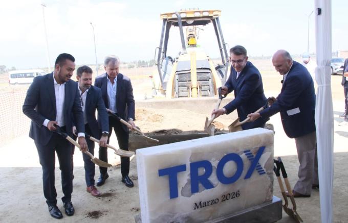 TROX México construye nueva planta en Puebla con inversión de 350 mdp