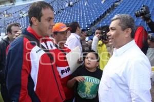 FÚTBOL . CUAUHTEMOC Y ZAVALA