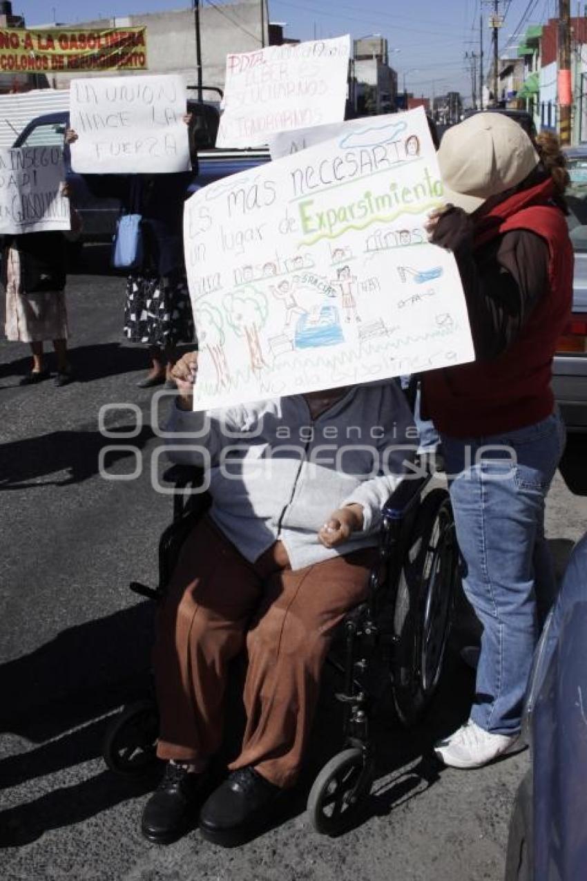 MANIFESTACION GASOLINERA