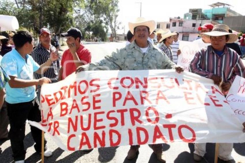 MANIFESTACIÓN PRI