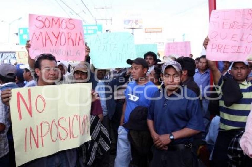 PRI . MANIFESTACIÓN
