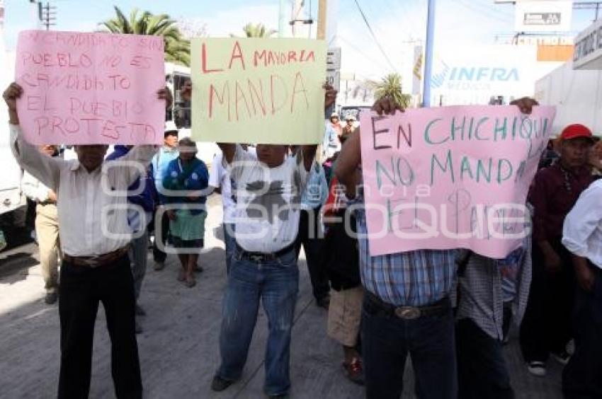 PRI .  MANIFESTACIÓN