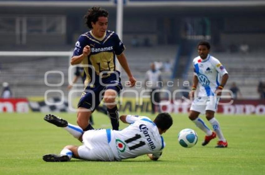 FÚTBOL . PUMAS VS PUEBLA