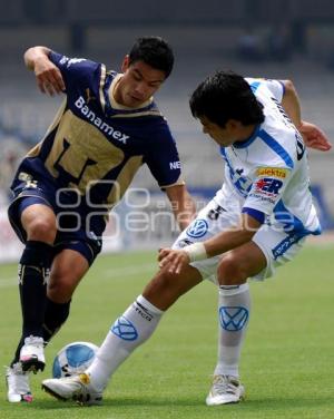 FÚTBOL . PUMAS VS PUEBLA