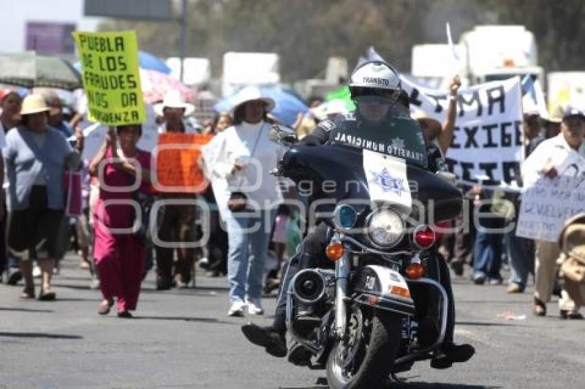 CIERRE DE AUTOPISTA