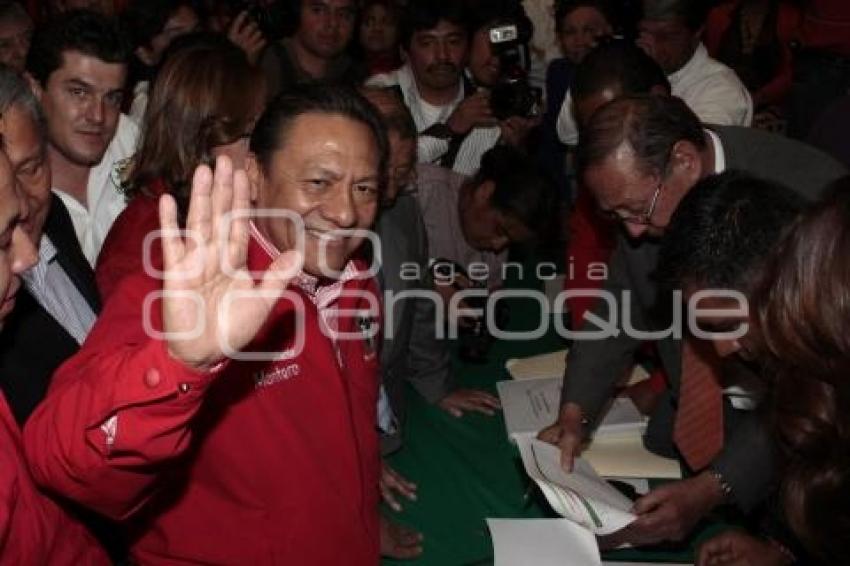 REGISTRO DE MARIO MONTERO PRE CANDIDATO PRI