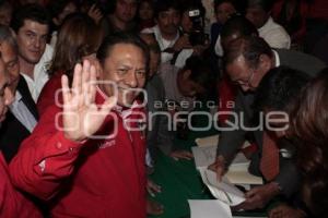 REGISTRO DE MARIO MONTERO PRE CANDIDATO PRI