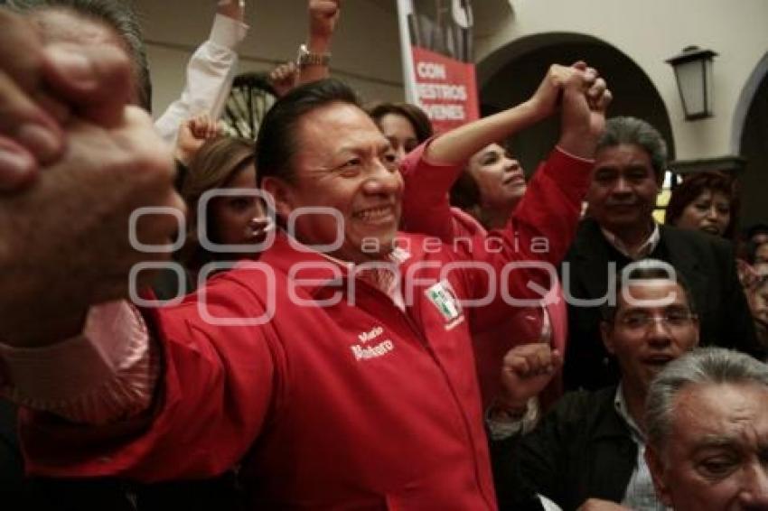 REGISTRO DE MARIO MONTERO PRE CANDIDATO PRI