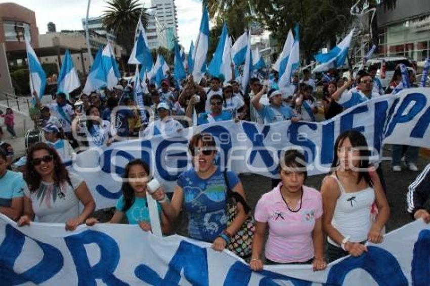 MARCHA .  AFICIÓN FRANJA