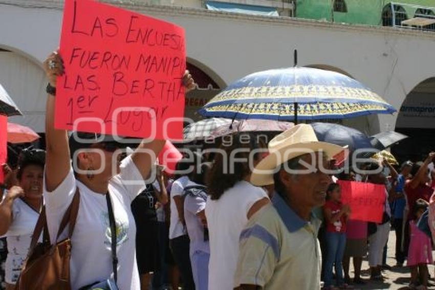 PRI . MANIFESTACIÓN EN ACATLÁN