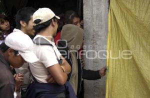 CENTRAL DE ABASTO - CUERPO MUJER SIN VIDA