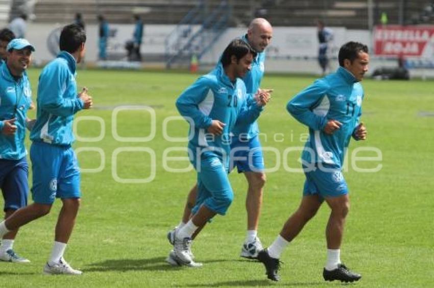 PUEBLA - ENTRENAMIENTO - FUTBOL