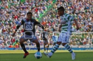 FÚTBOL . SANTOS VS PUEBLA