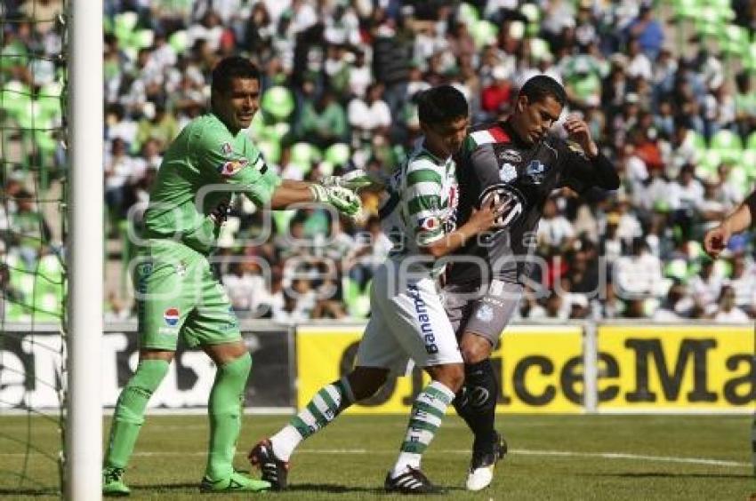 FUTBOL . SANTOS VS PUEBLA