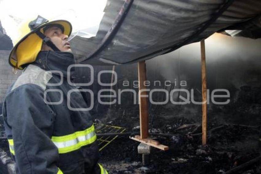 INCENDIO FÁBRICA AMOZOC