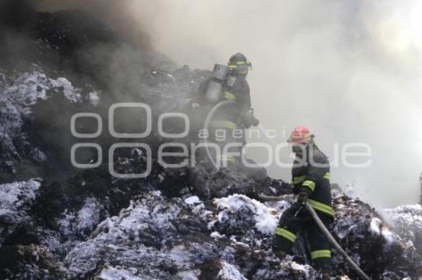 INCENDIO HILATURA LOS ÁNGELES