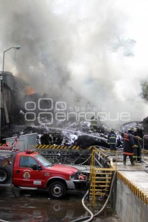 INCENDIO HILATURA LOS ÁNGELES