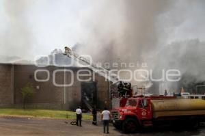 INCENDIO HILATURA LOS ÁNGELES